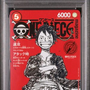 PSA 10 ONE PIECE JAPANESE PROMOS 014 MONKEY D. LUFFY ONE PIECE VOL.20