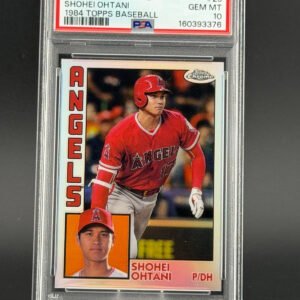 2019 Topps Chrome 1984 Shohei Ohtani [Refractor] #84TC-25 - PSA 10 GEM MINT