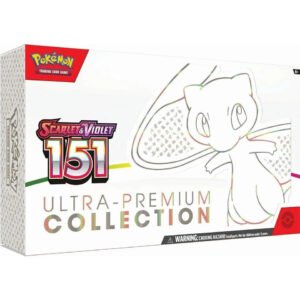 Pokemon TCG 151 MEW EN Ultra Premium Collection Box UPC Torn Damaged