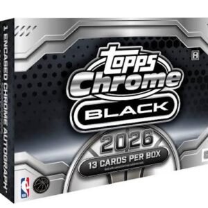 2025-26 Topps Chrome Black Basketball NBA Hobby Box